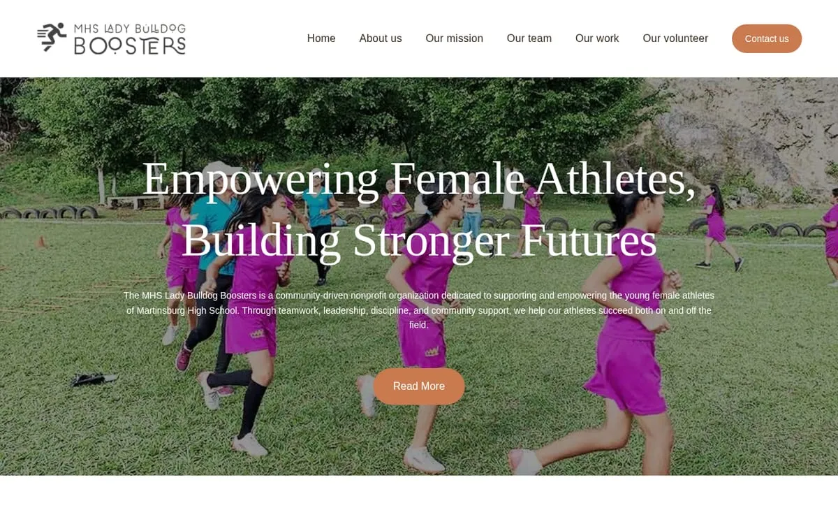 WordPress · MHS Lady Bulldog Boosters
